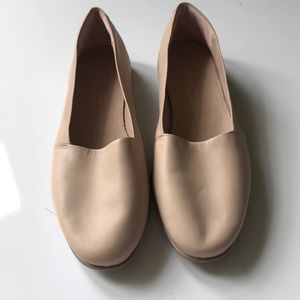 Ecco Flats in Rose Dust (Size 11-1.5)